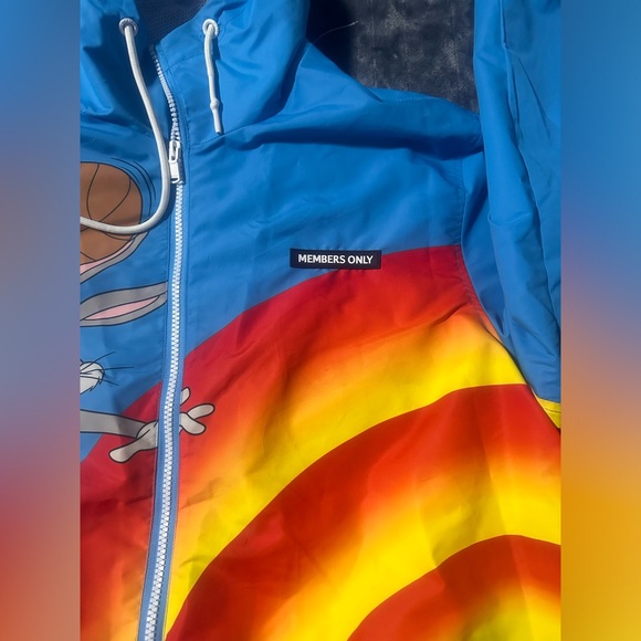 Members Only | Space Jam A New Legacy Tune Squad Team Windbreaker Loony Tunes XL - Picture 7 of 16